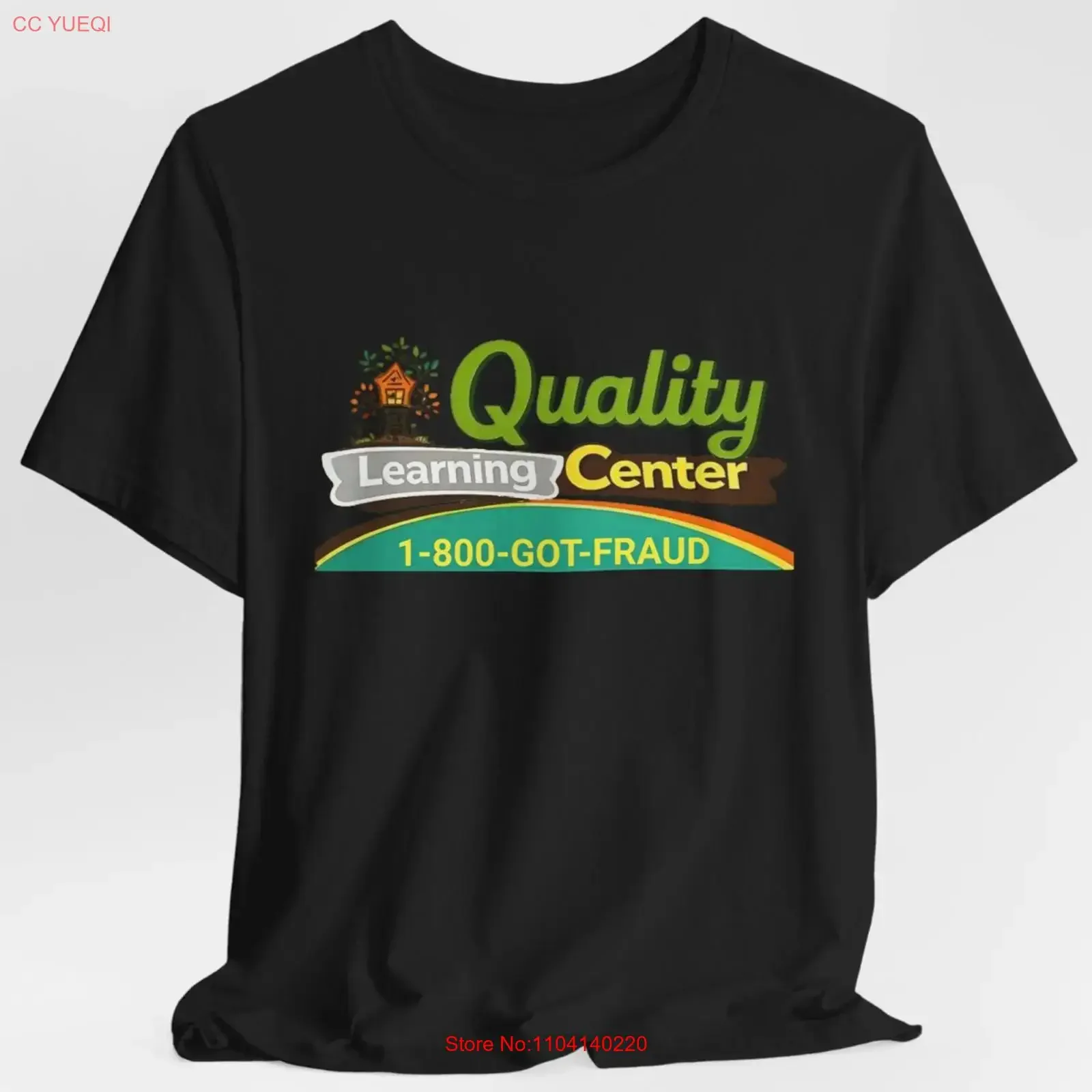 Quality Learning Center 1 800 GOT FRAUD T Shirt Educational Humor vintage Washed designer clothes fashion Breathable Stretched
