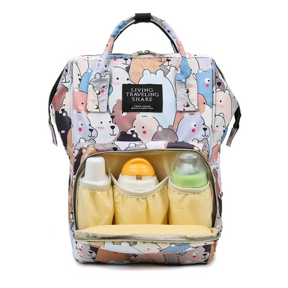 

Baby Bag Waterproof Nappy Changing Pockets Storage Bag Tote Bag Multi-Function Diaper Bag Mummy Bag Nappy Bags Travel Backpack