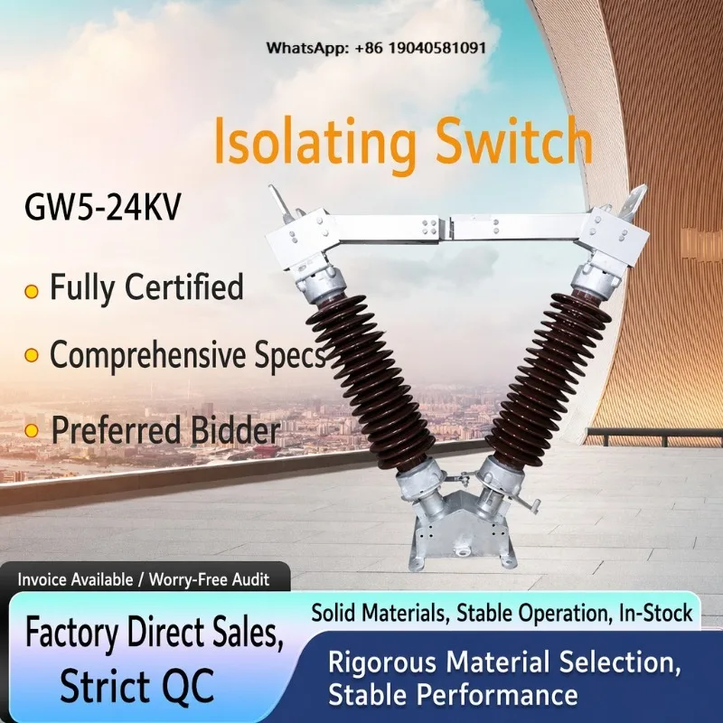 High-Voltage Isolating Switch GW5-110/630-3150A Outdoor Pollution-Resistant Disconnect Switch 110 KV