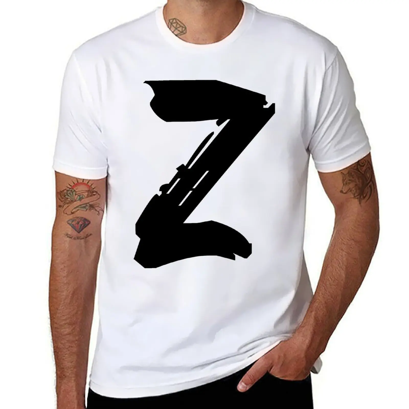 

Z BRUSH STYLE CAPITAL LETTER INITIAL T-Shirt MODERN MINIMALIST FONT LOGO TYPEFACE LETTERING TYPOGRAPHY MONOGRAM TEE T-Shirt