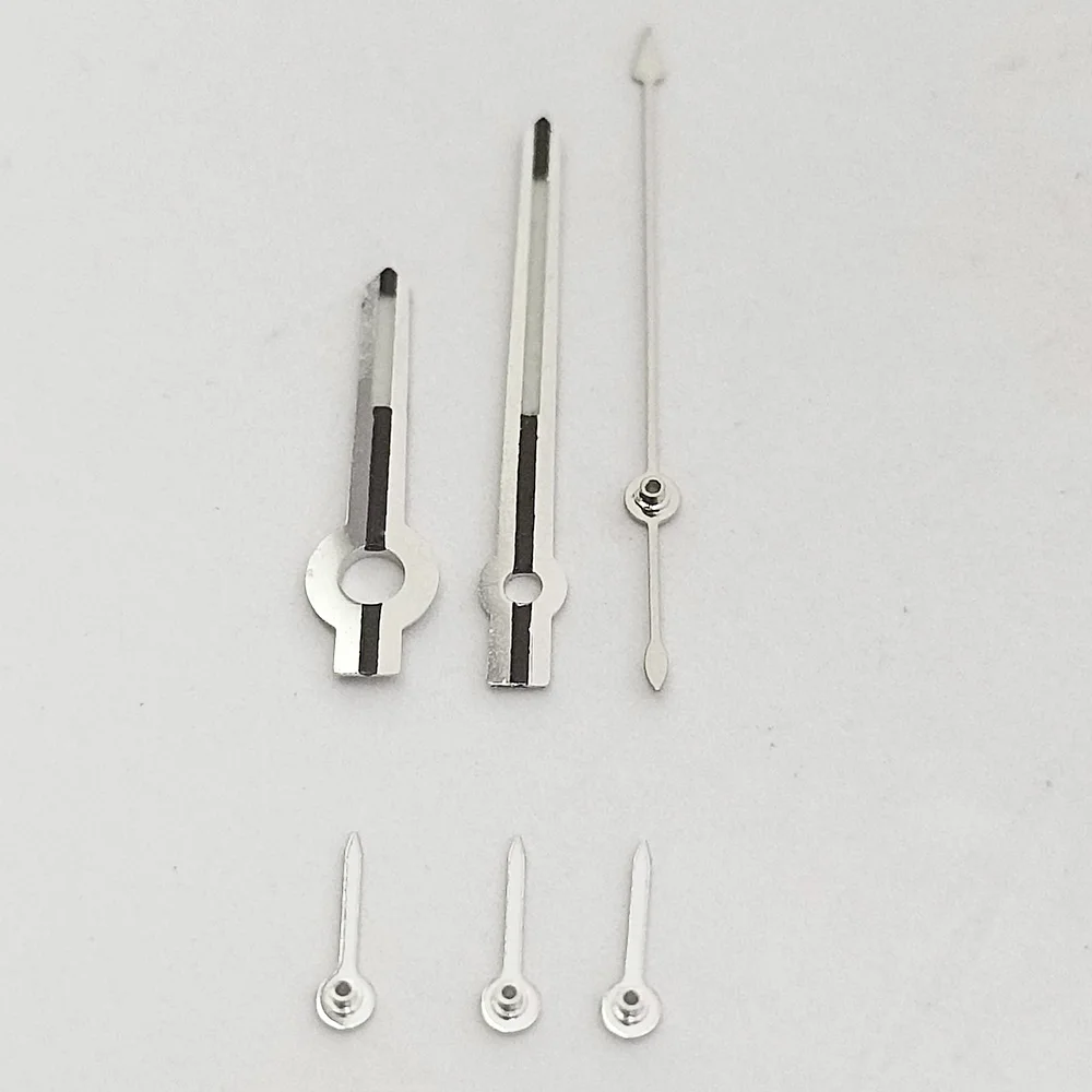 Acessórios de ponteiro e ponteiro de relógio de ouro rosa prateado e dourado são adequados para peças de relógio de quartzo do movimento automático VK63