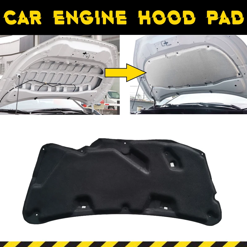 Car Engine Hood Pad For Honda Odyssey RB1 RB2 2004-2008 2005 2006 2007 Heat Insulation Cotton Soundproof Cover Sound Accessories