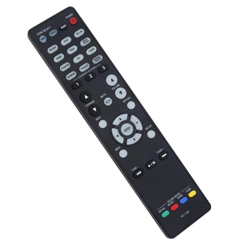 Remote Control RC-1183 Replace For Denon AV Receiver AVR-X2000 AVRX2000 AVR-E400