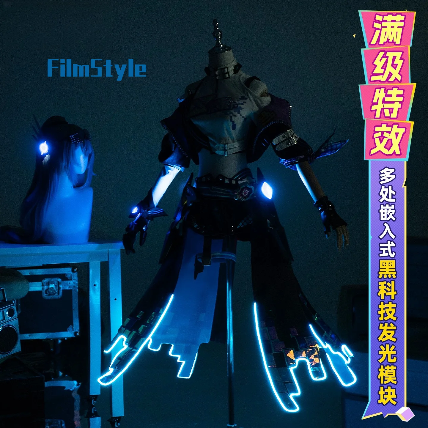 Game Honkai：Star Rail Silver Wolf LV.999 Cosplay Costume Uniform Halloween Carnival Party Christmas Play Role Clothes Clothing view 2