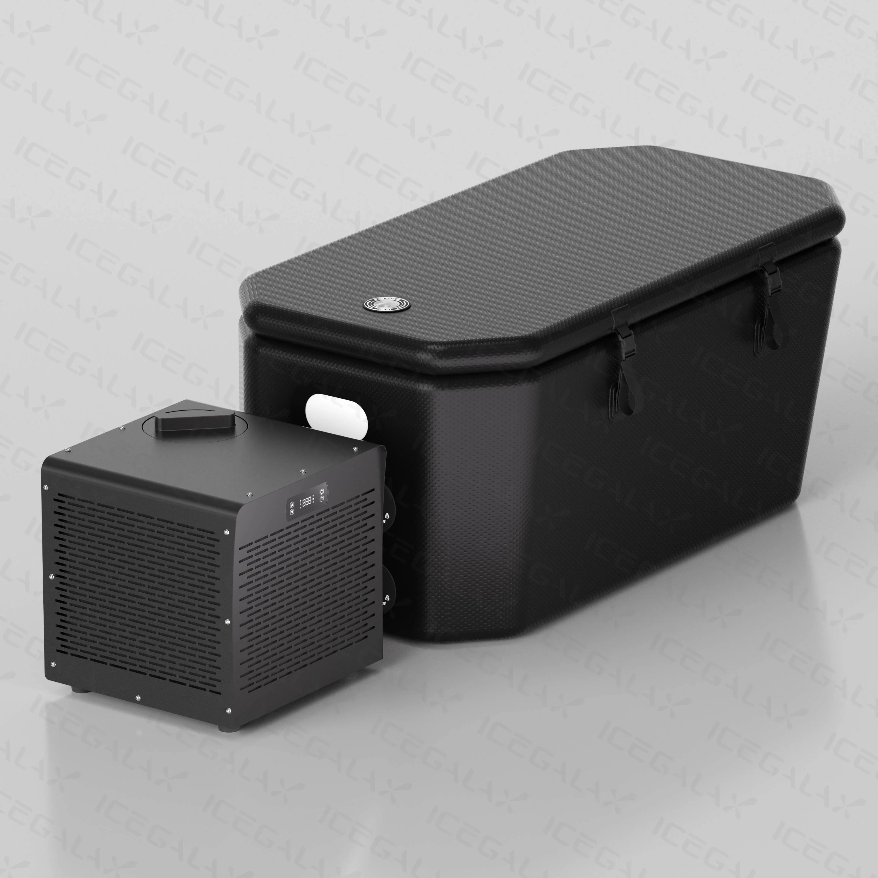 

Upgraded Ice Bathtubs Inflatable Angled Ice Bath Cold Plunge Bath Tub Portable Hot Tub Fits Water Chiller