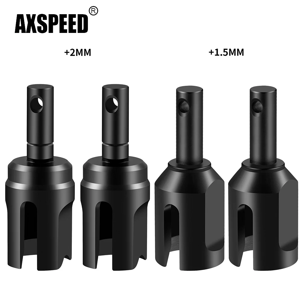 AXSPEED Spring Steel +1.5/2.0mm Extended Diff Drive Cup for ARRMA Typhon MOJAVE V2 INFRACTION F1 FELONY 1/7 RC Car Upgrade Parts