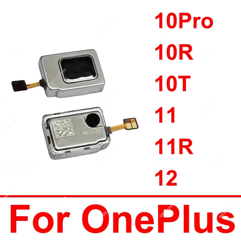 Earpiece Speaker For OnePlus 1+ 10 Pro 10R 10T 11 11R 12 Top Earpiece Speaker Sound Flex Cable Replacement