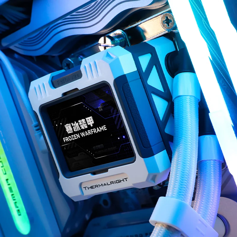 Thermalright FW 420 BLACK CPU Cooler Fan All-in-one Screen Water Cooling Radiator ARGB 120mm Fan for Gaming Cooling