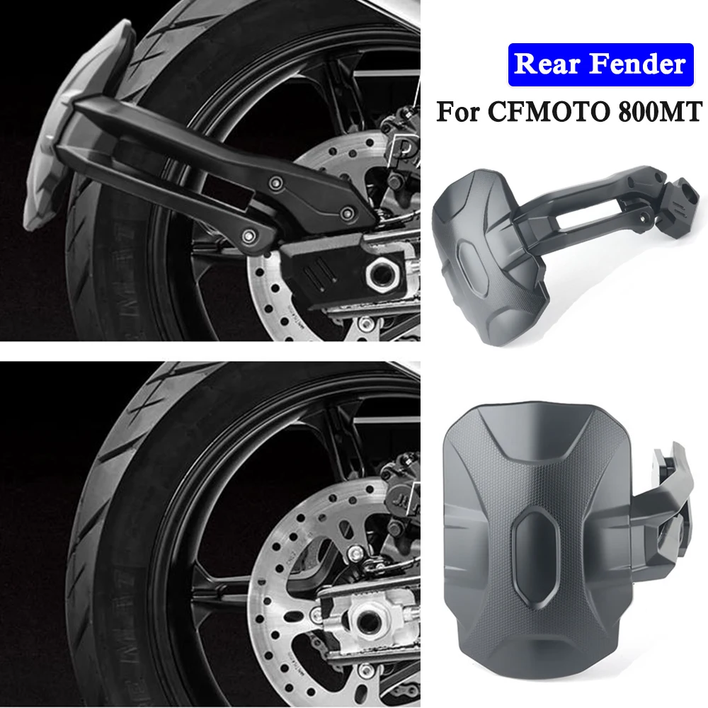 

For CFMOTO 800MT 800 MT Motorcycle Accessories Rear Wheel Hugger Mudguard Rear Fender Mudflap Guard