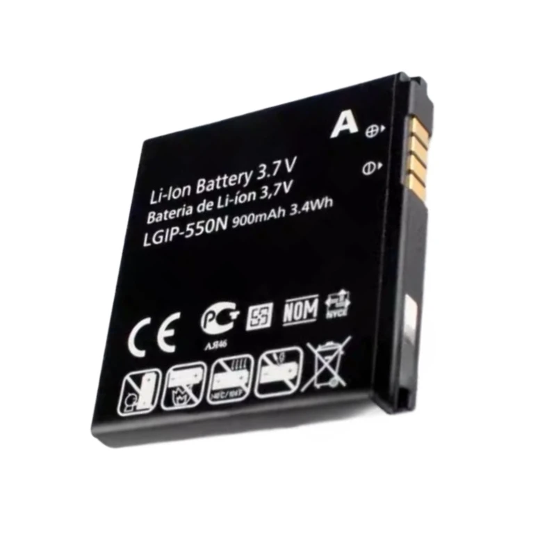 Brand New High Quality 3.7V 900mAh LGIP-550N Replacement Mobile Phone Battery For LG KV700 GD880 S310 GD510