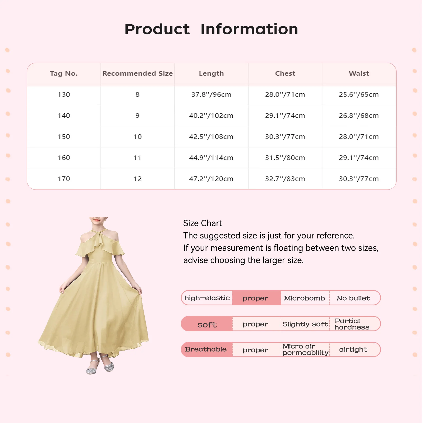 فستان بناتي مكشوف الكتفين وأكمام مكشكشة على شكل حرف a من الشيفون فستان أنيق للحفلات الراقصة الصيفية فستان التخرج 2025