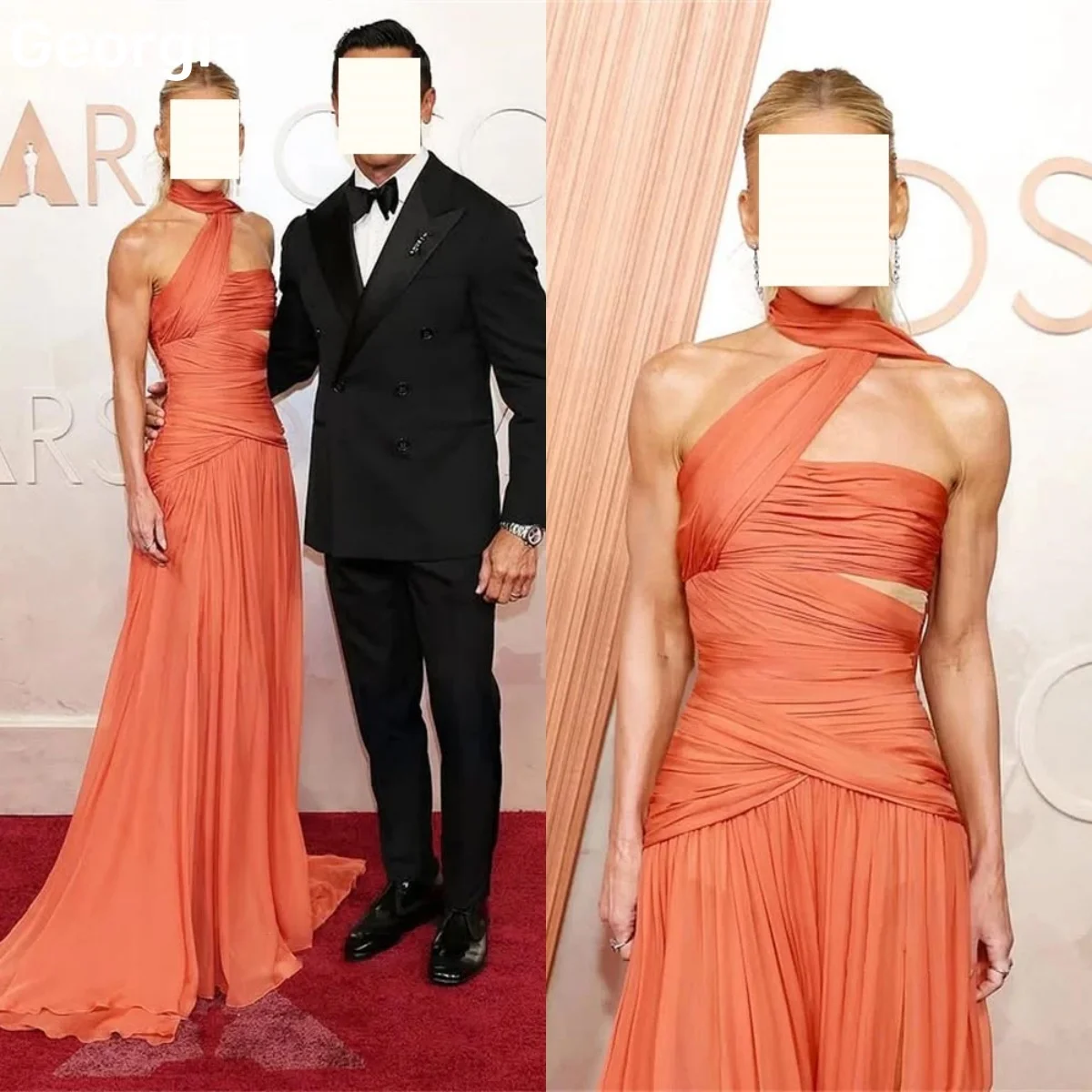 

Платья по индивидуальному заказу для особых мероприятий А-силуэта с лямкой на шее длиной до пола, коктейльные платья без рукавов с рюшами для торжественных случаев