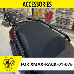 MTKRACING Top Box Bracket For YAMAHA XMAX 2017-2024 Rear Luggage Tailbox Fixer Holder Cargo Tailrack Kit