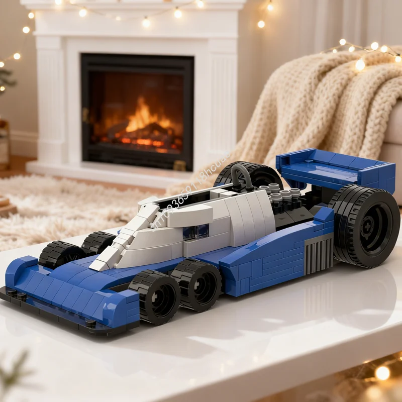 393-個-moc-カーズ-ティレル-p-フォーミュラ-1-シーズン-ロニー-モデル-ビルディング-ブロック-建設-クリスマス-ギフト-diy-クリエイティブおもちゃのアイデア