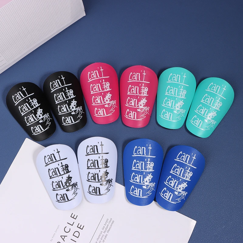 زوج واحد من وسادة كرة القدم الصغيرة المقاومة للاهتراء وممتصة للصدمات وواقي الساق خفيف الوزن ومحمول لتدريب كرة القدم #2