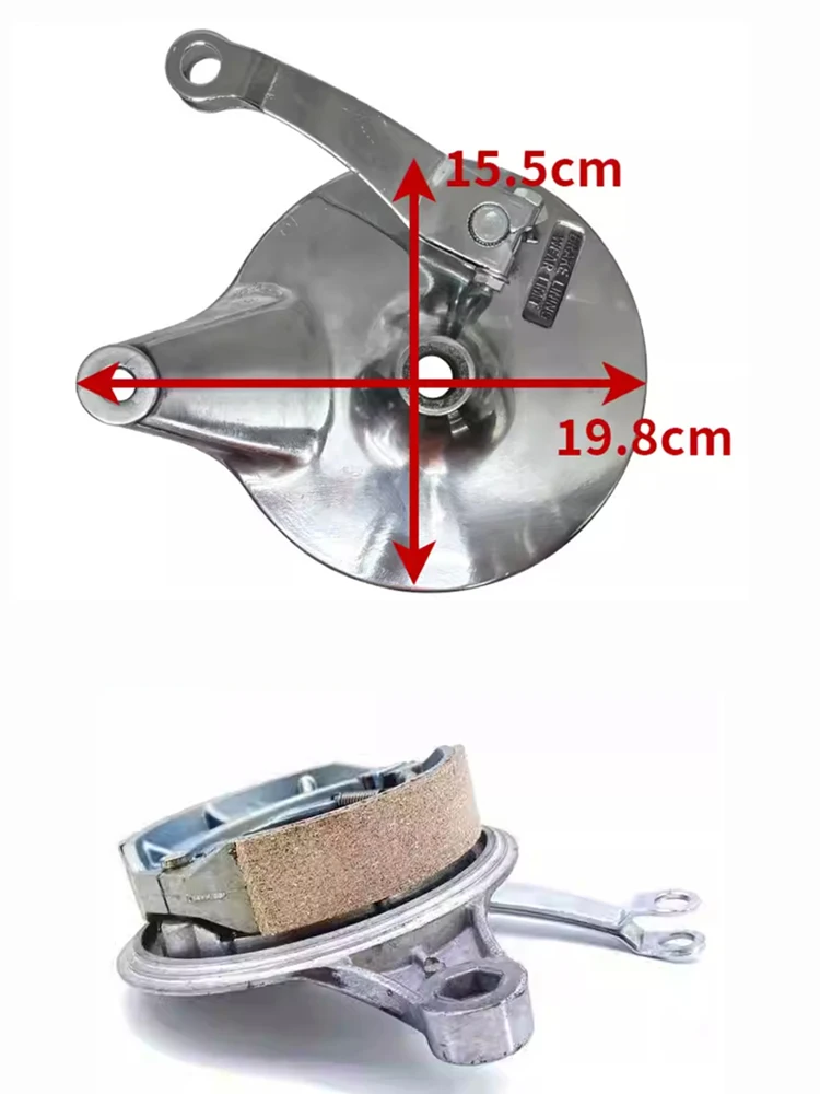 Motorcycle Brake Panels for Haojue Suzuki Lifan Skygo Qingqi Qjmotor Loncin for GN125H/F HJ125 GS125 LF125 Hub Cover With Brakes view 6