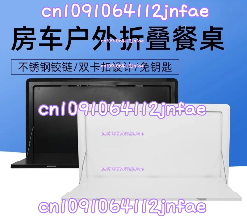 

Outdoor Folding Dining Table RV Accessories Trailer External Dining Table External Hanging Rack