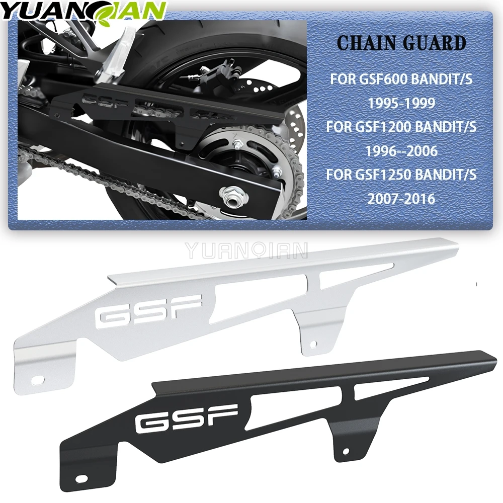 

For SUZUKI GSF600 GSF1200 GSF1250 Bandit /S Motorcycle Chain Protection Guard Chain Protector Cover GSF 600 1200 1250 BANDIT S