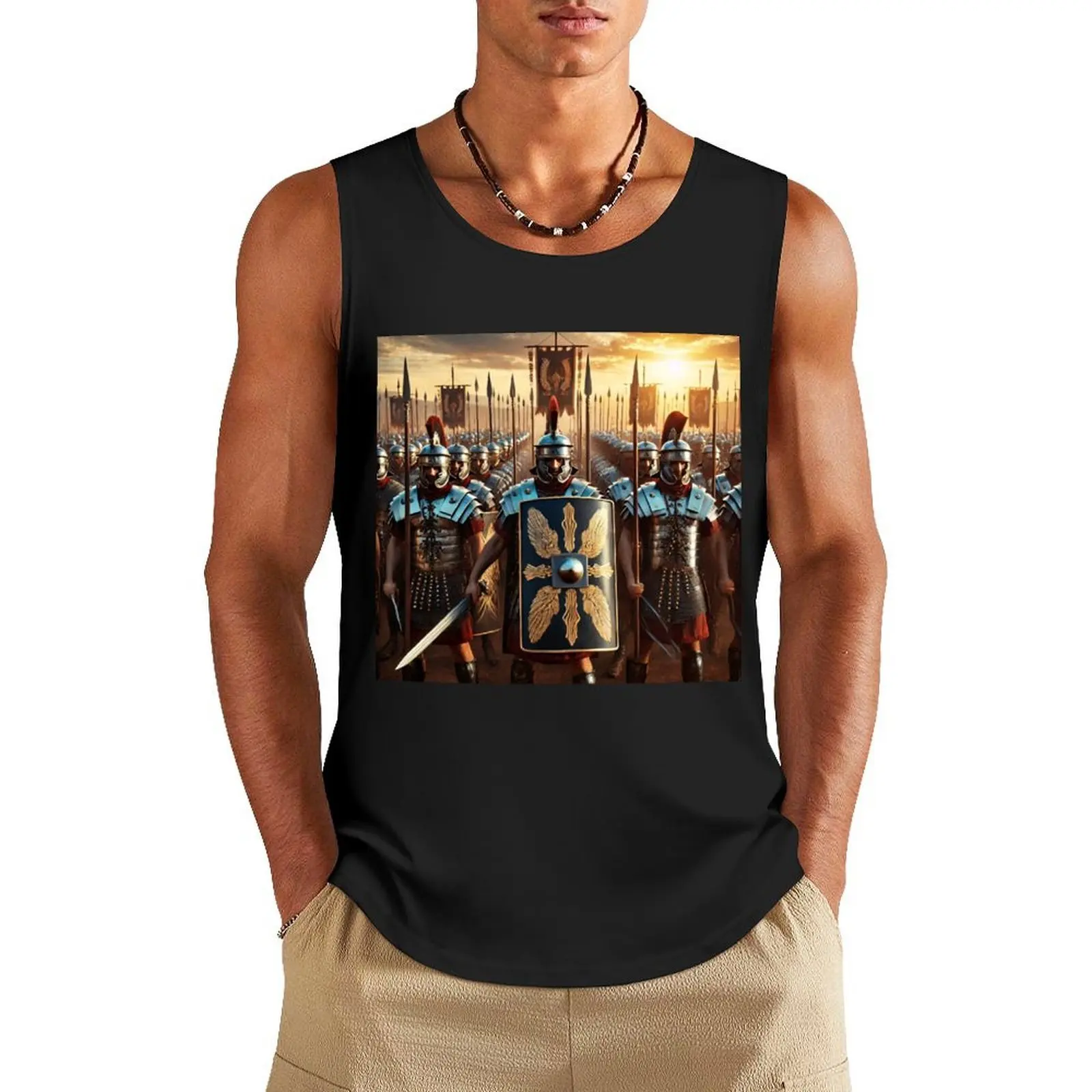 

Roman Legion Tank Top quick-drying t-shirt sports clothes for men Japanese t-shirt summer clothes for men