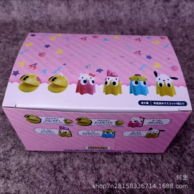 

Sanrio PacMans слепая коробка игрушки призрак котенок моя мелодия Pochacco аниме фигурка куклы игрушки собирать украшения подарки для детей