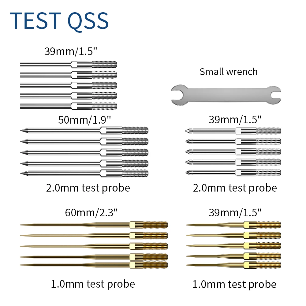 QSS Multimeter Multi-Function Test Probe Pin Kit for Automotive/Electric Applicance Diagnostic Repair Tools  DIY Q.T8001-2