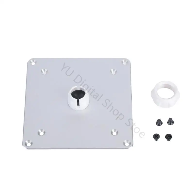 96BA Tragbare Monitor-VESA-Montageplatte mit 17-mm-Kugelhalterung, Aluminiumgehäuse, 75 x 75 und 100 x 100 mm für den Einsatz – Detail 4