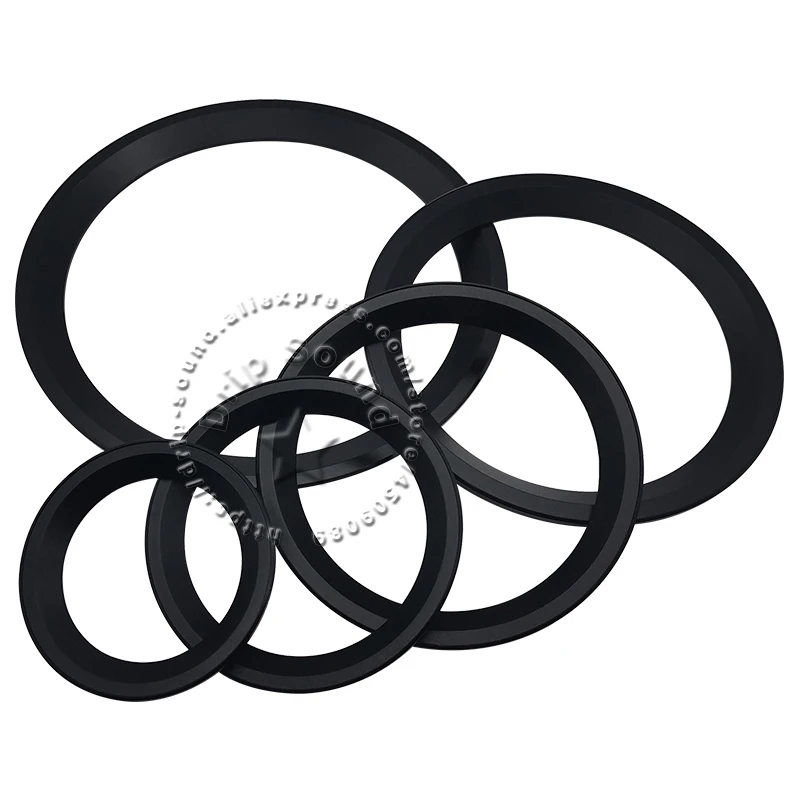 1x Plastic Speaker Trim Ring Grill Bezel For 3"/4"/5"/6.5"/8" Inch Loudspeaker 98mm/122mm/151mm/182mm/224mm Black/Silver/Gold - Image 3