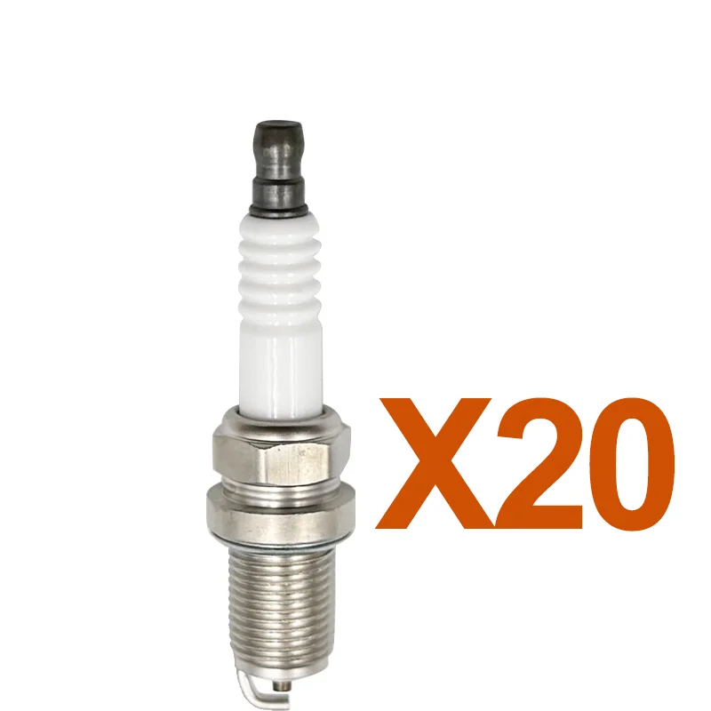 

NEW 20PCS Standard Spark Plug For Suzuki Grand Vitara 1998-2007 Mitsubishi Pajero Tr4 2004-2009 BKR6E-11D