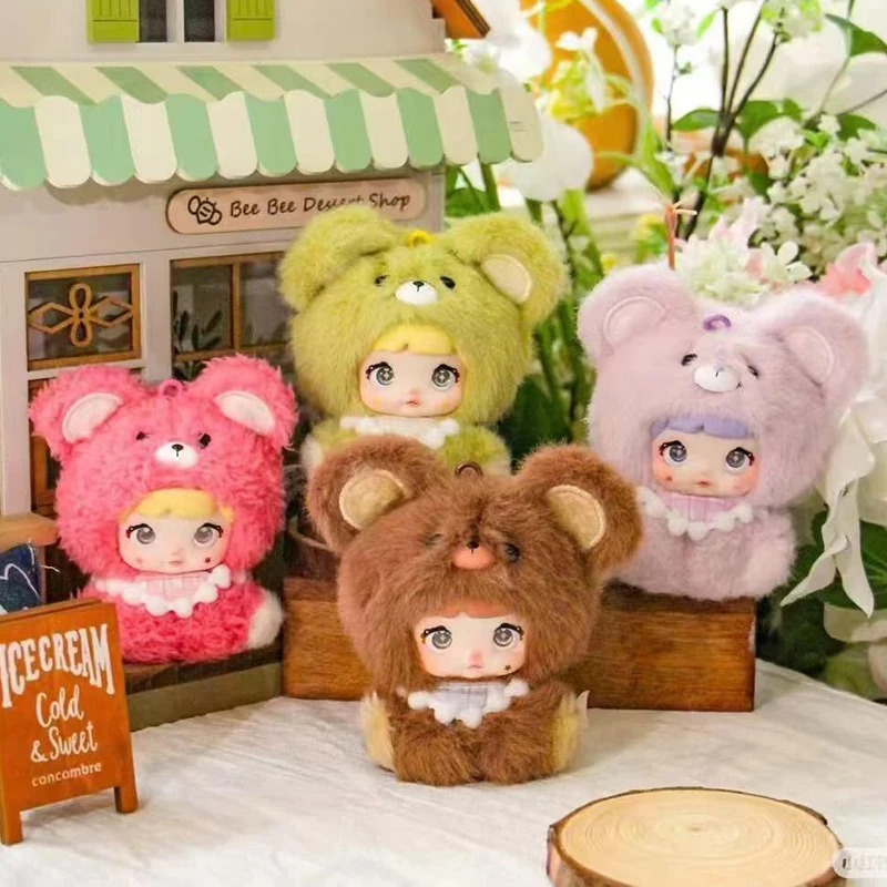 

Nommi V4 Mibao Series Plush Blind Box Toys Kawaii Baby Vinyl Face Anime Mystery Box Bag Pendant for Girl Birthday Surprise Gift