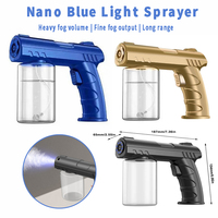 280ML Nano Blue Light Sprayer Barber Wireless Aftershave Steam USB Electric Spray Disinfection Gun For Garden Atomizer Tools