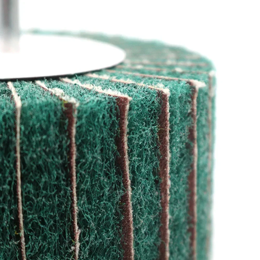 Brand New High Quality Practical Sanding Mop 6mm Shank Flap Wheel P120/P240 Grit Polishing Sanding Abrasive Mop