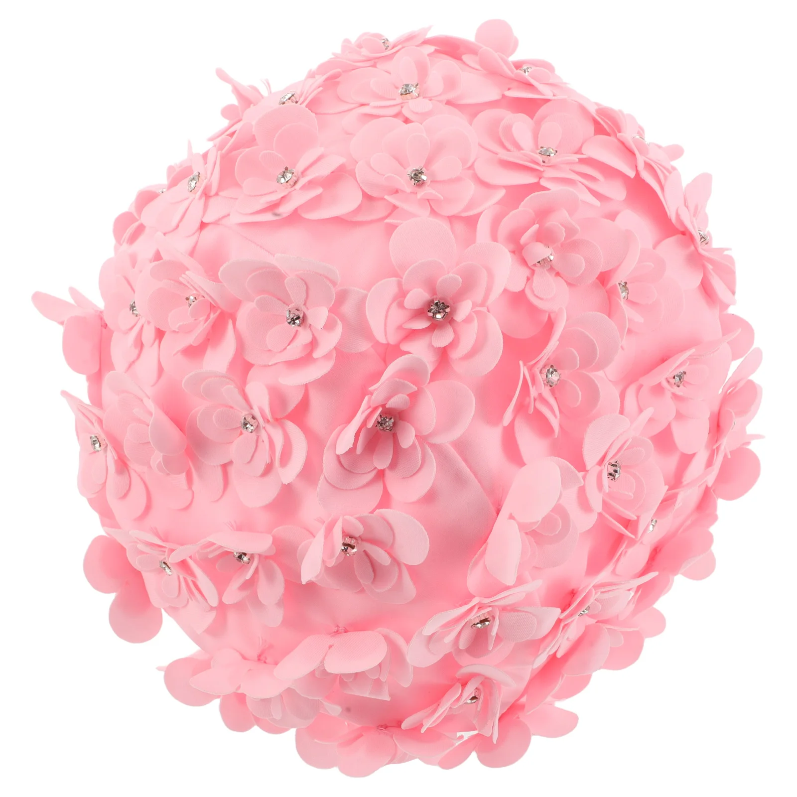 

Flower Swimming Cap Hats for Large Adult Women Major Long Hair Professional Pink Miss