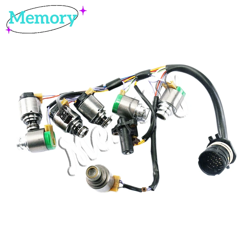 

5HP19 Transmission Solenoids Set with Internal Harness 0501314432 0501316463 0501210019 For BMW Audi A6 A8 S4 S6/RS6 Prosche