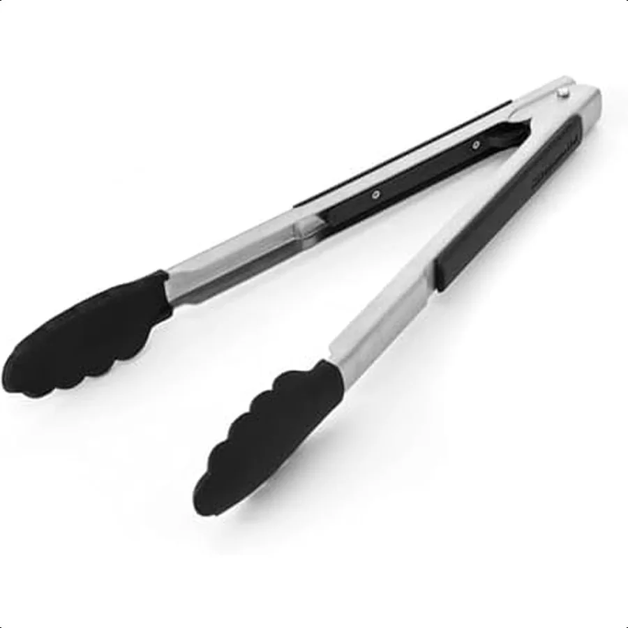 

Щипцы с боковым фиксатором с силиконовыми наконечниками, черные, 12 дюймов