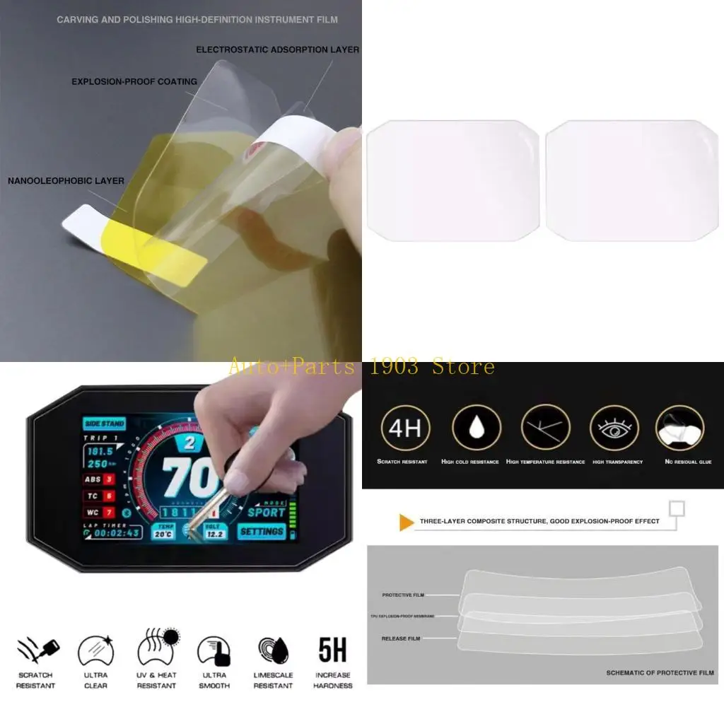 

E21C Scratch Film for ADV350 Screen Protector Cluster Display Film