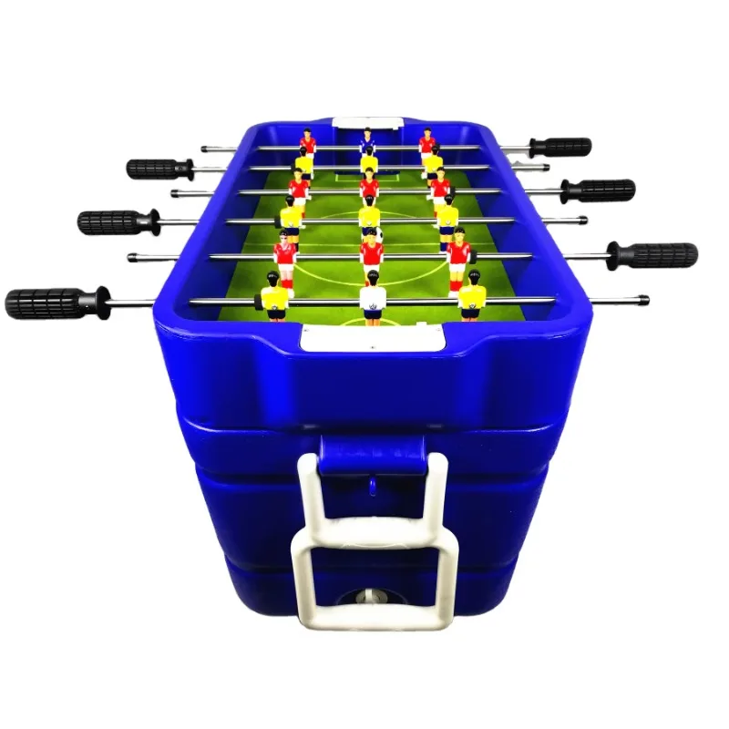 Mini Table Sports Game with Indoor and Outdoor Football Plastic Cooler Box