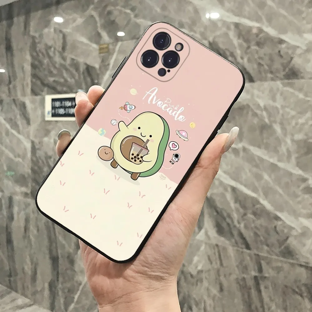 Avocado fruit Phone Case For iPhone 15 14 11 12 13 Mini Pro XS Max Cover 6 7 8 Plus X XR SE 2020 Funda Shell