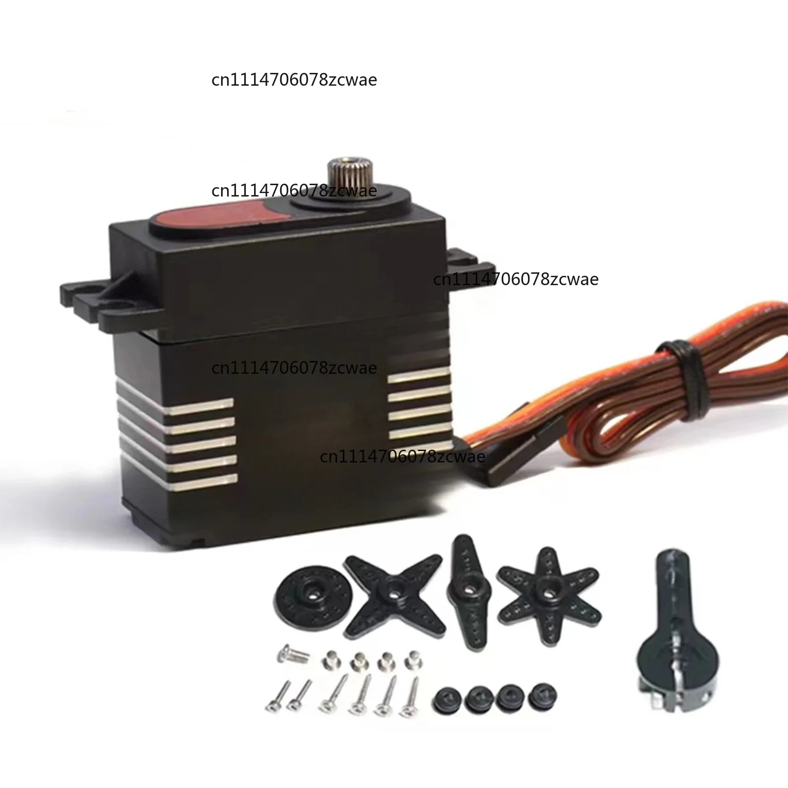 For 1/8 1/10 Scale RC Car 40KG Waterproof High-Speed Digital Servo High Torque Metal Gear With 25T Servo Arm Digital Servo Kit
