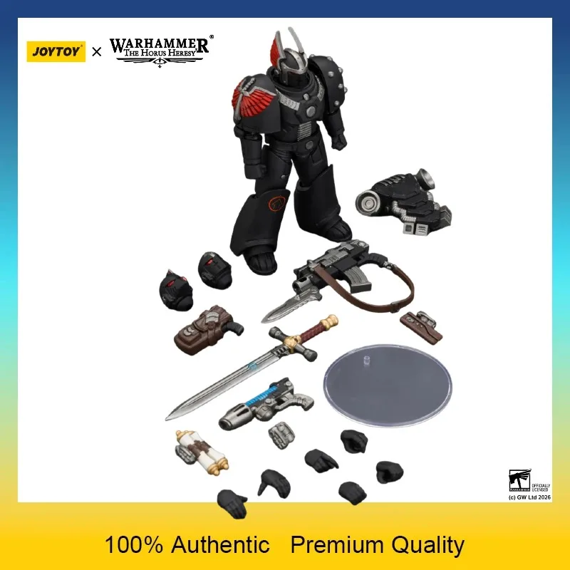 Pre‑order JOYTOY Warhammer The Horus Heresy Dark Angels MK‑VI Tactical Sergeant 1/18 Action Figure Articulated Collectible Model