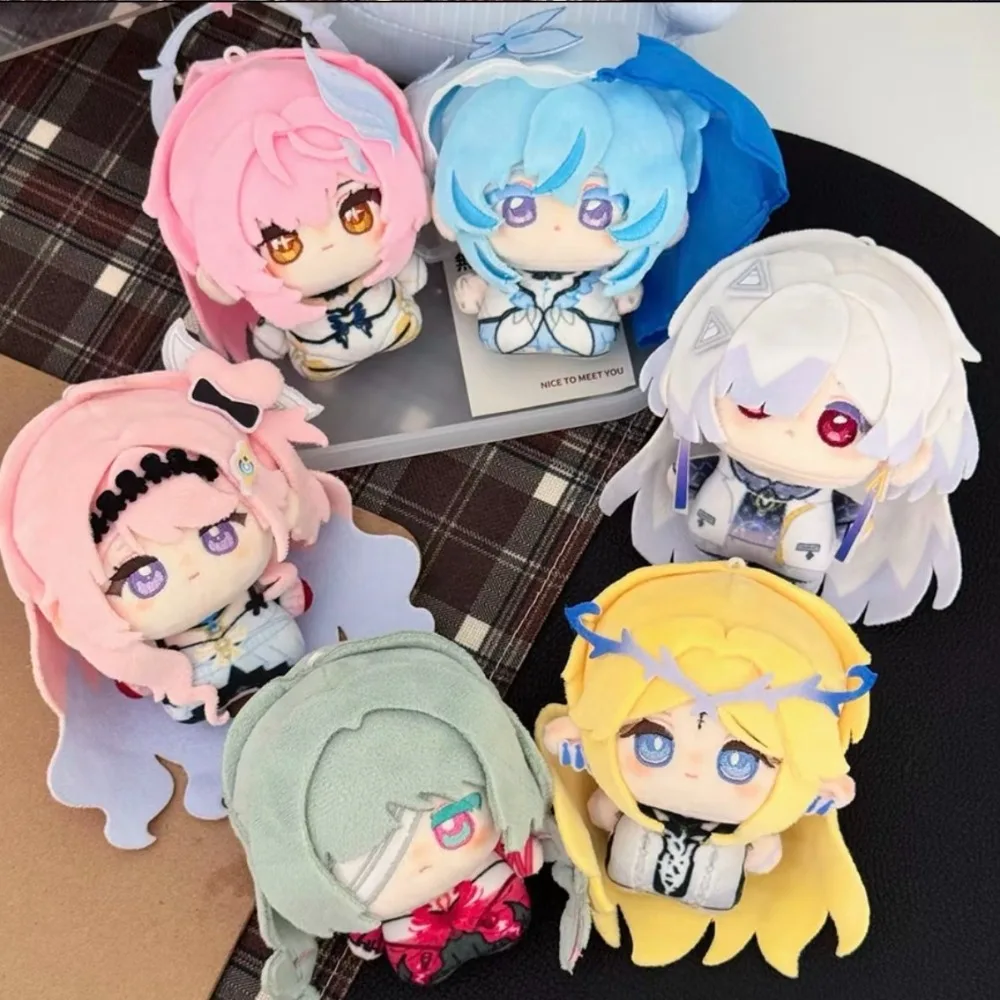 Wuthering Waves 10cm Keychain Collection Jewelry Accessory Game Peripheral Hanging Decorations Phrolova Cartethyia Denia Doll