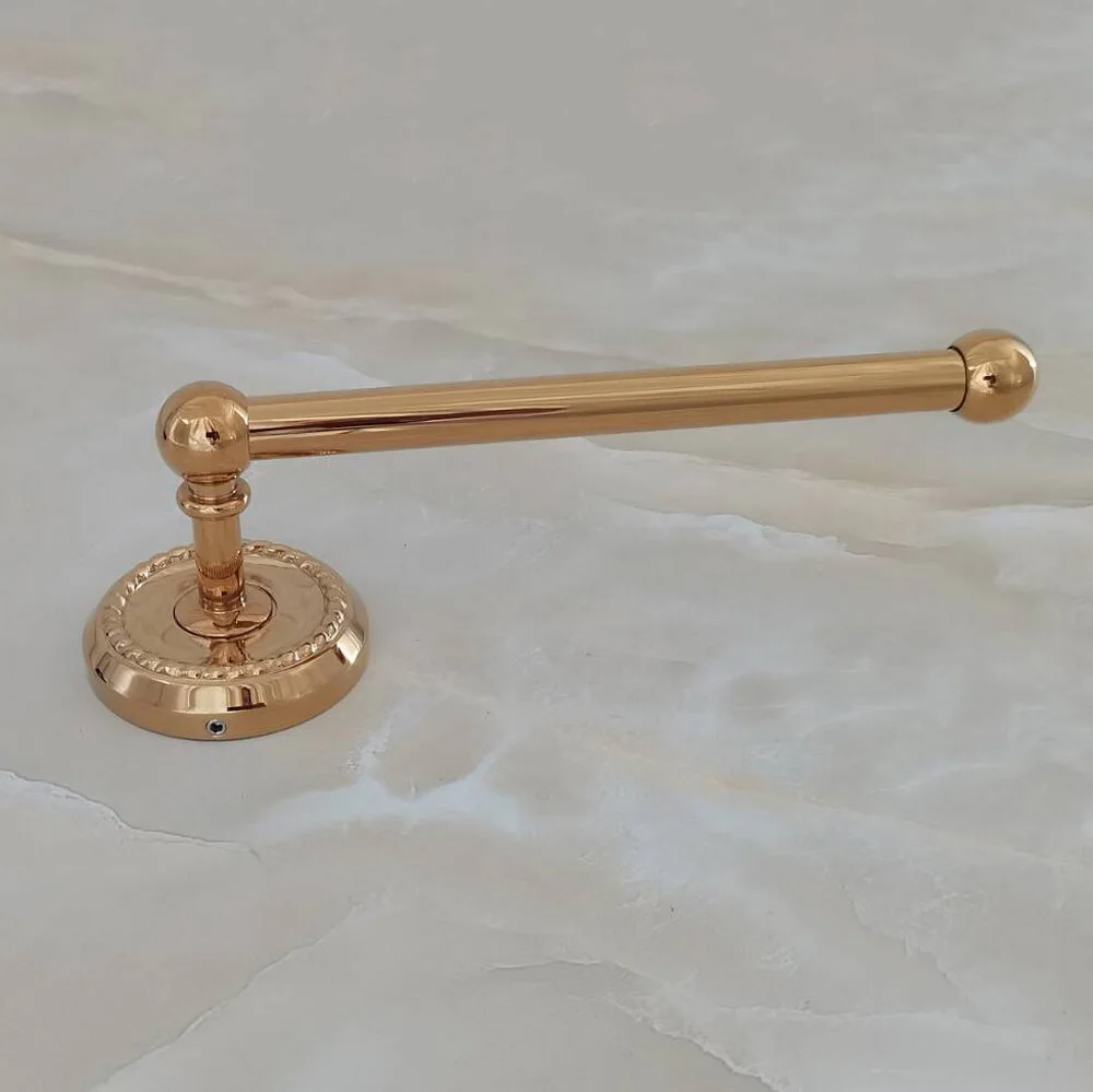 

Латунный настенный держатель для рулона туалетной бумаги золотого цвета, аксессуар для ванной комнаты maa001