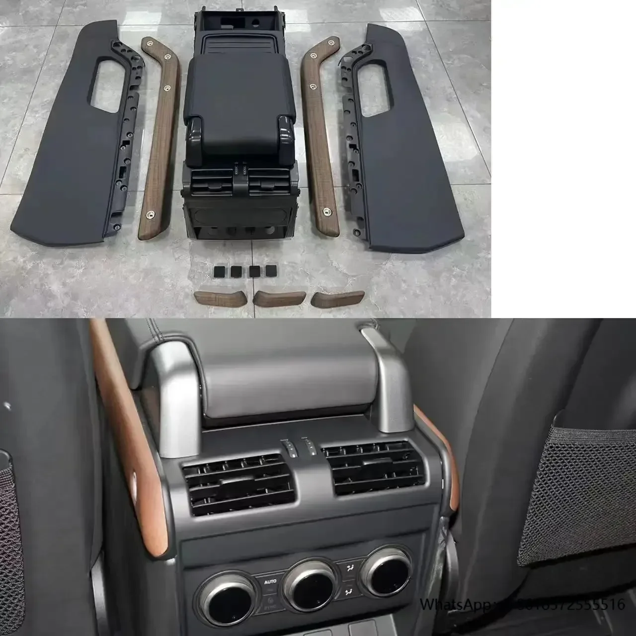 

X Center Armrest Storage Box New Defender I663 90 110 Armrest Box Storage Box For Land Defender Rover L663