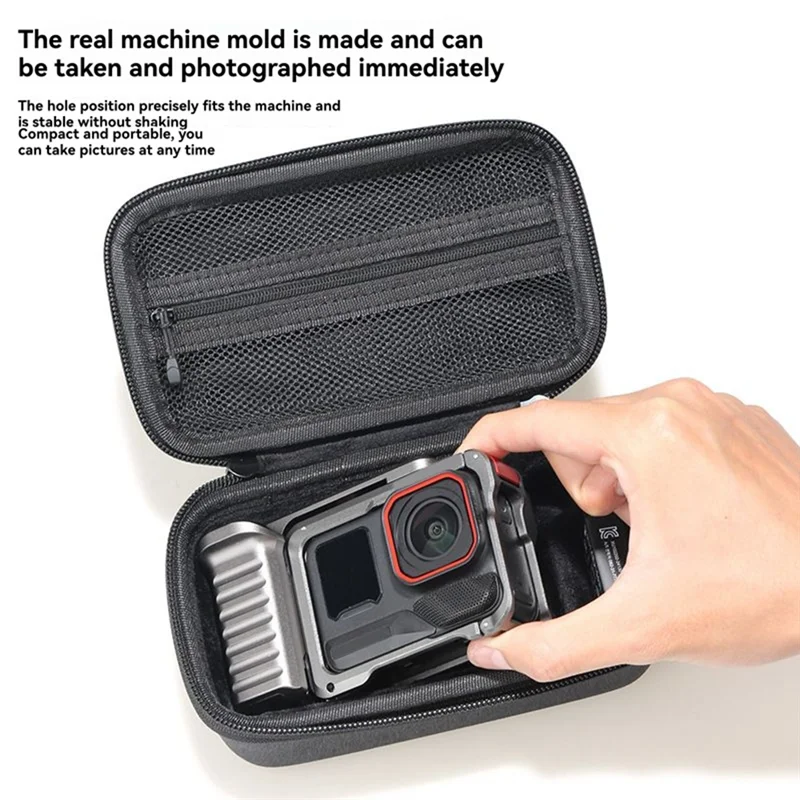 JABS-For Ace Pro 2 Street Camera Accessories Set- Aluminum Alloy Cage Storage Bag Protection Sports Camera Bag