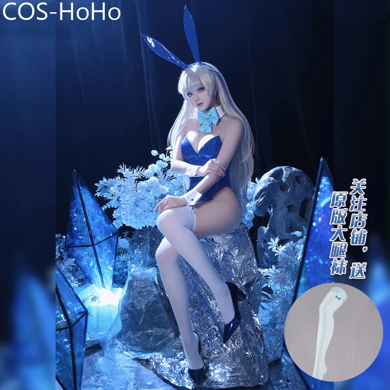 

COS-HoHo Blue Archive Toki Asuma Game Suit Bunny Girl Sweet Lovely Jumpsuits Cosplay Costume Halloween Easter Party Outfit Women