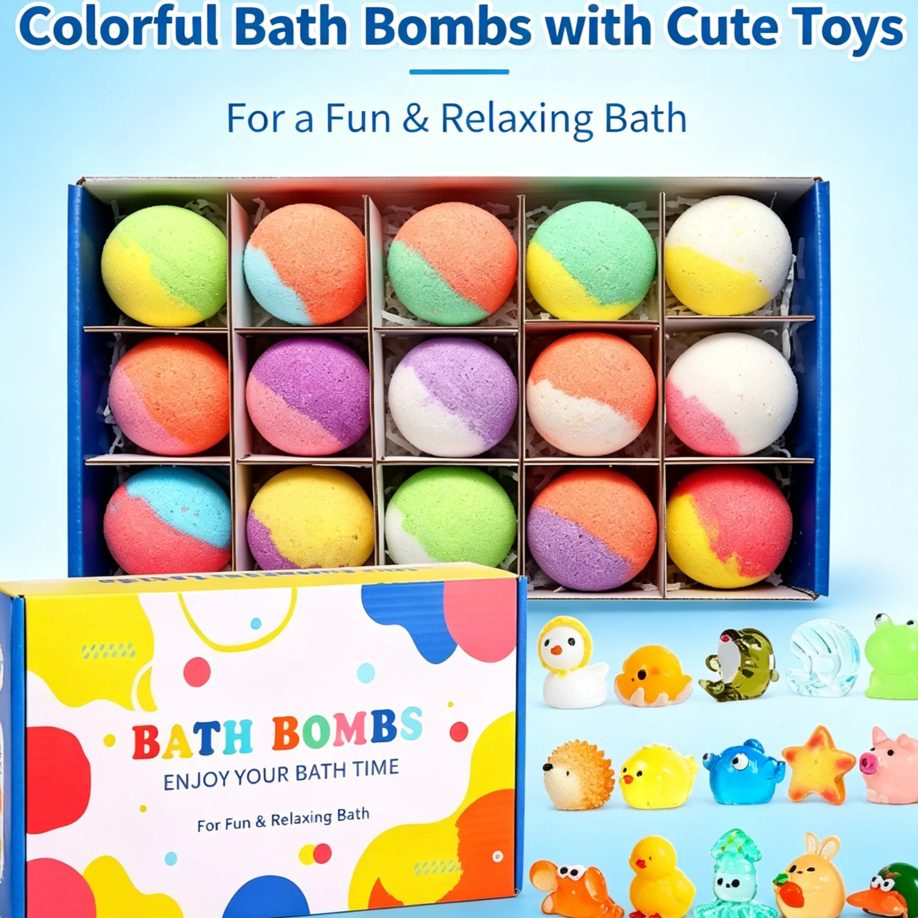 set-di-palline-da-bagno-confezione-regalo-da-15-pezzi-liquido-per-bagnetto-naturale-e-biologico-con-bolle-combinato-con-giocattoli-per-il-bagnetto