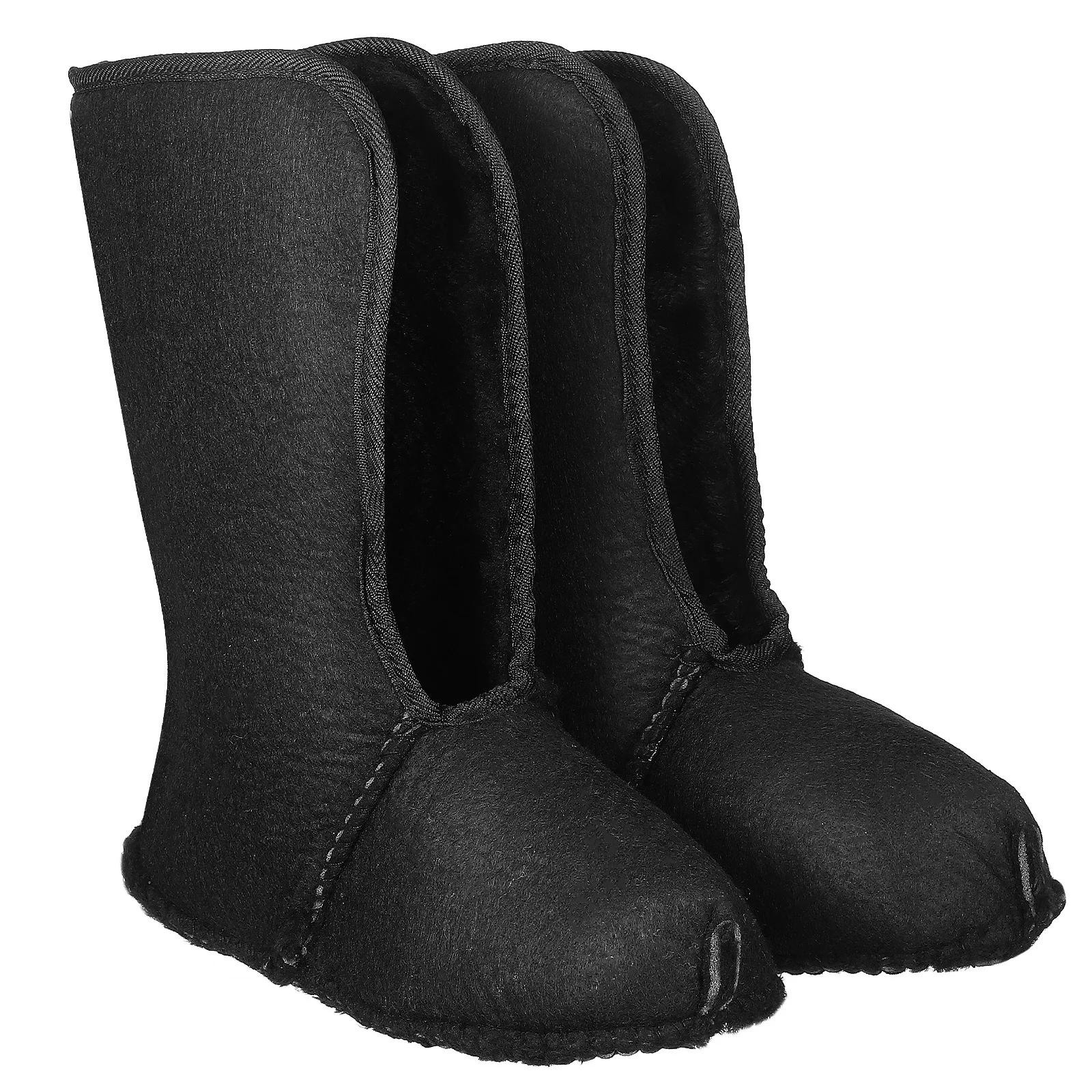 

Boots Insulators Heavy Duty Socks Liners for Hiking Heated Women Foot Warmers Black Winter