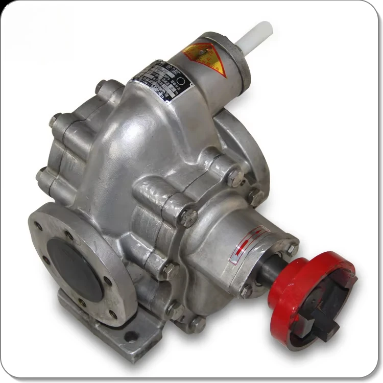 ปั๊มน้ำมันไฮดรอลิกแบบเกียร์ CHKJ-2025NEW จากโรงงานโดยตรง ปั๊มน้ำมันเชื้อเพลิงสำหรับเรือ KCB สแตนเลส ไฟฟ้า แรงดันต่ำ 2