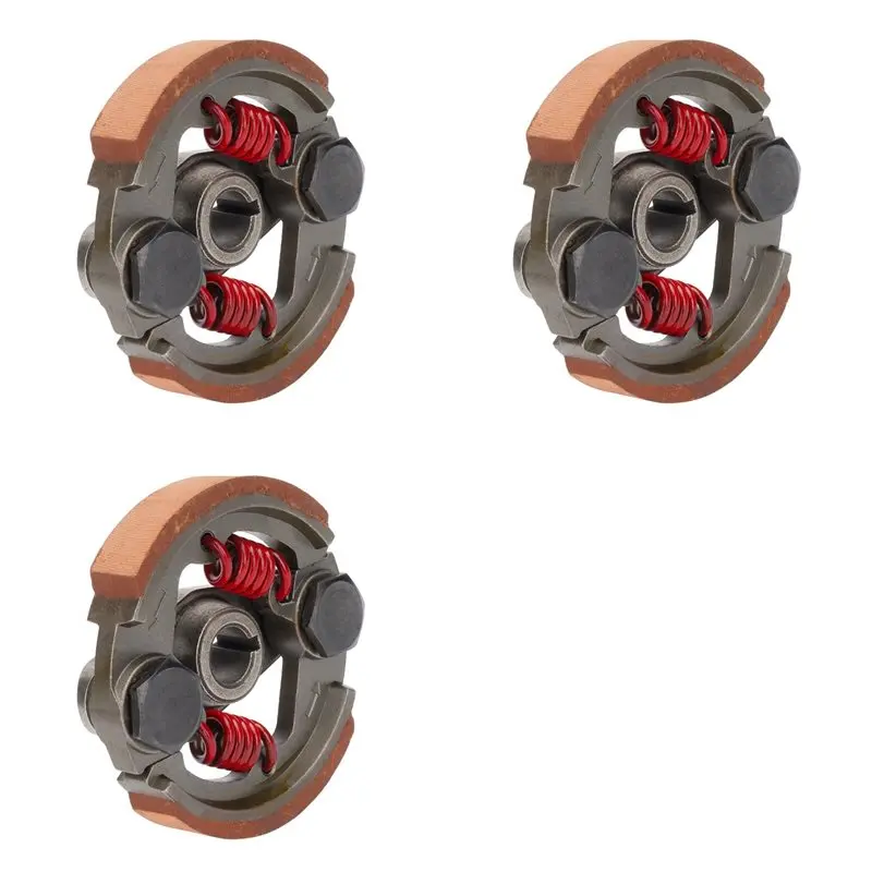 Pastilha de Embreagem Reforçada M49K-3X para Mini Moto de Corrida, Mini Pocket Dirt Bike, ATV e Motores 2 Tempos de 43cc, 47cc, 49cc