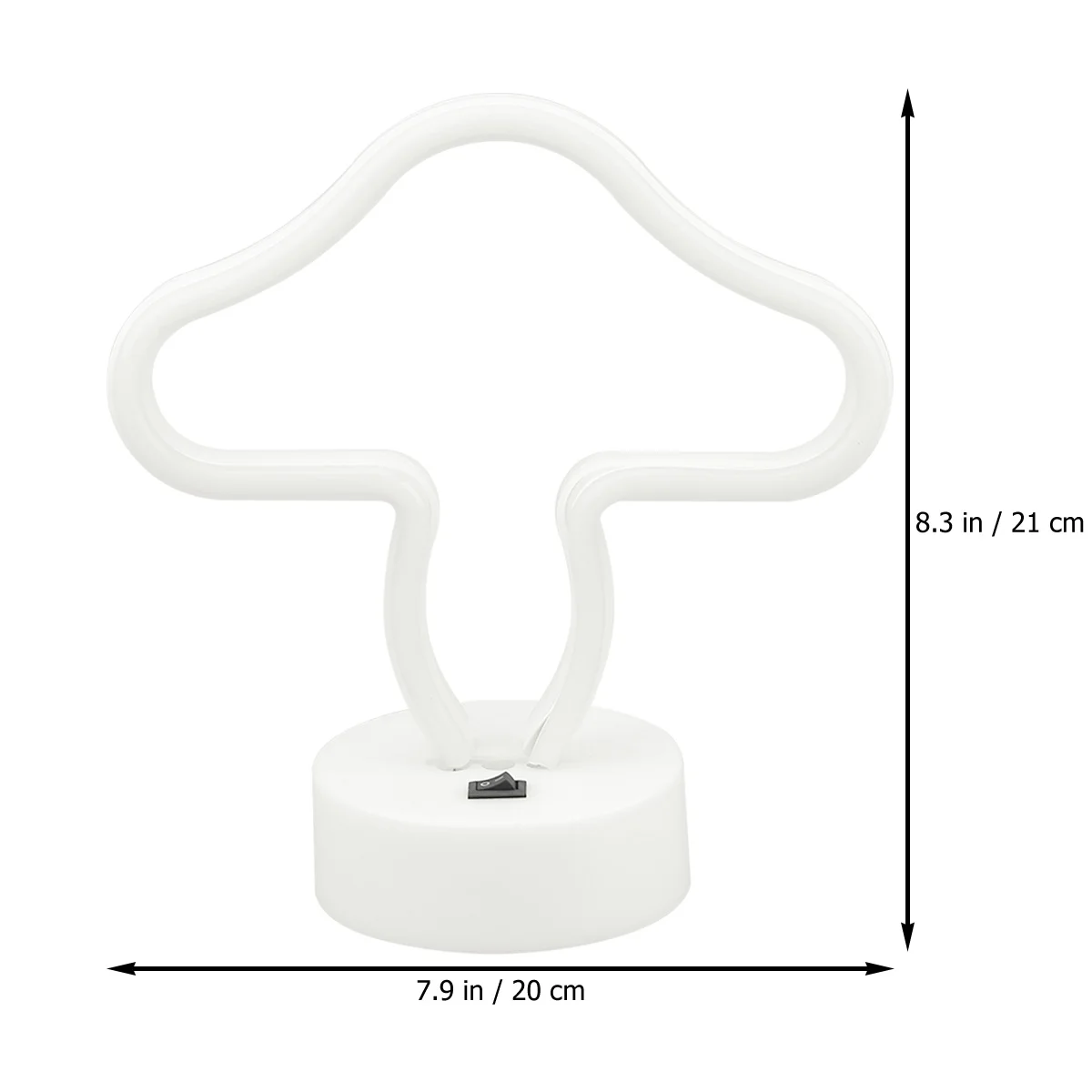 

Pineapple Shaped Neon Night Light Warm White Lamp For Room Home Bedroom Living Room Office Decor