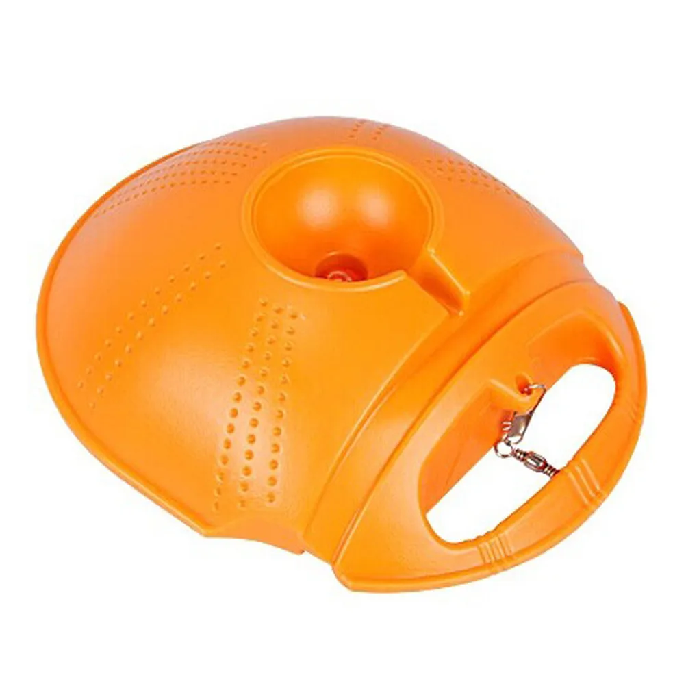 

Tennis Trainer Set Portable Self Training Tool with Thick Odorless Wear Resistant Base for Beginners Intermediate Players Orange